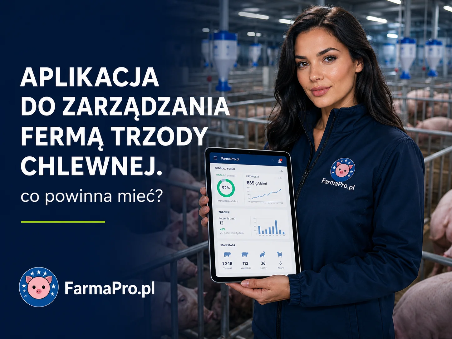 Aplikacja do zarządzania fermą trzody chlewnej — FarmaPro