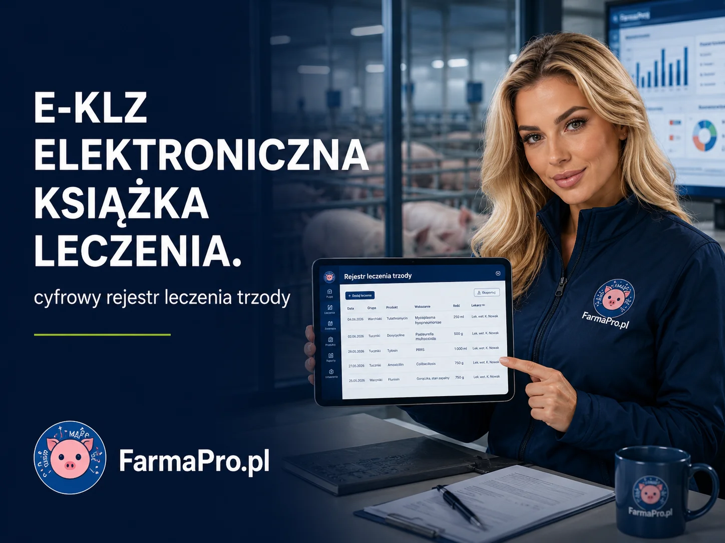 FarmaPro - E-KLZ, elektroniczna książka leczenia zwierząt i karencja w jednym rejestrze