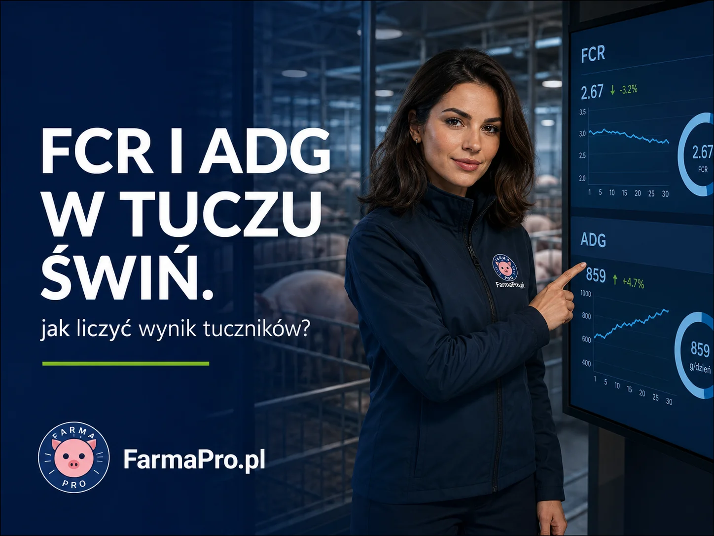FarmaPro - analiza FCR, ADG, paszy i wyniku cyklu tuczu