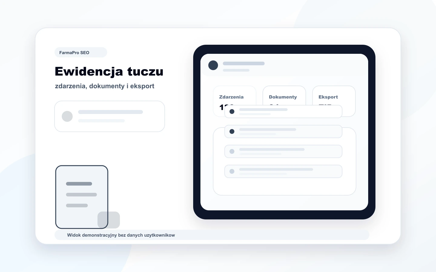 FarmaPro - program do ewidencji tuczu świń, dokumentów i eksportu danych