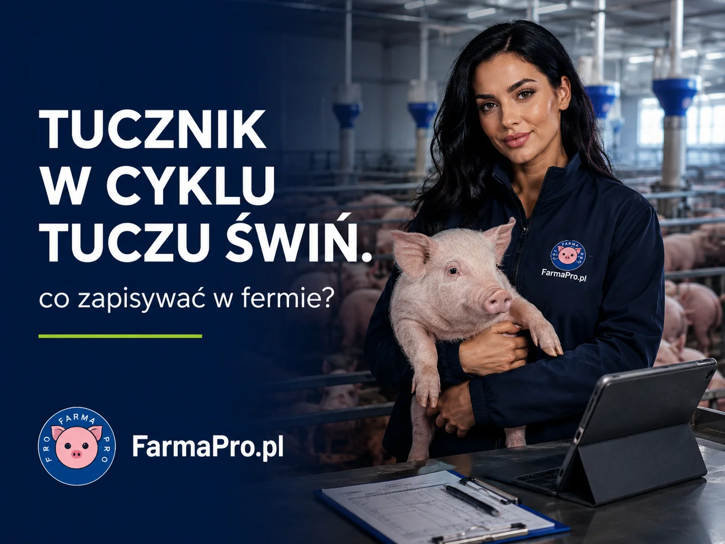 Świnia tucznik w cyklu tuczu - od prosięcia przez fazy wzrostu do gotowego tucznika
